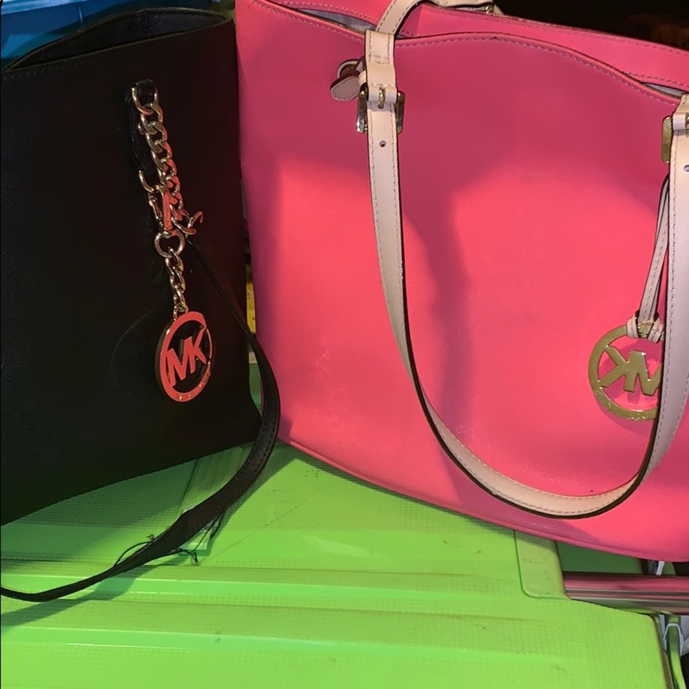 2 mk handbags set
